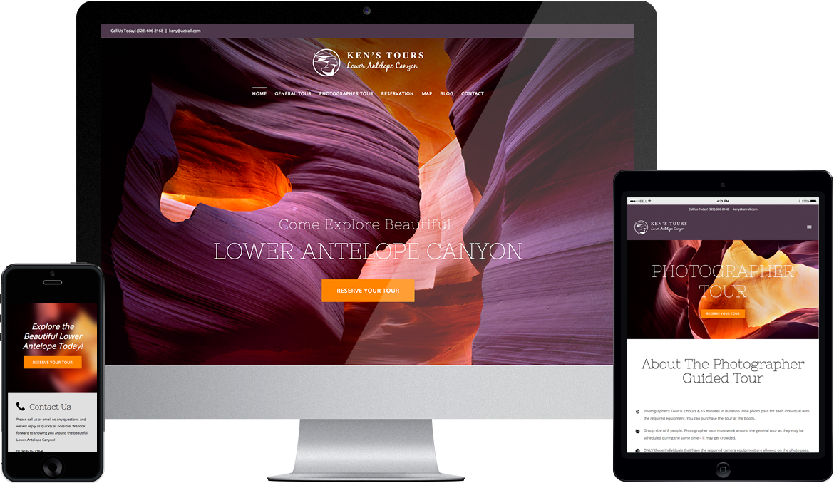 Lower Antelope: New Website Design